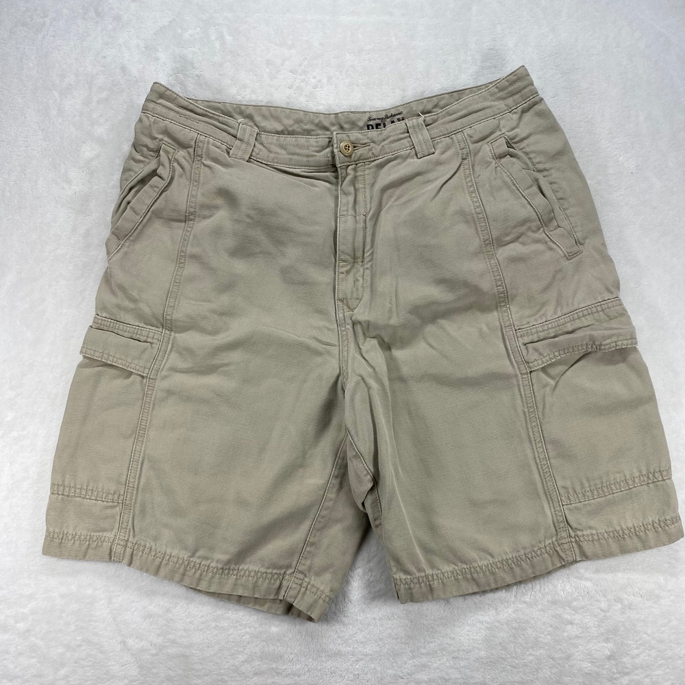 Tommy Bahama Relax Cargo‎ Shorts Casual Outdoor Khaki Beige Size 36
